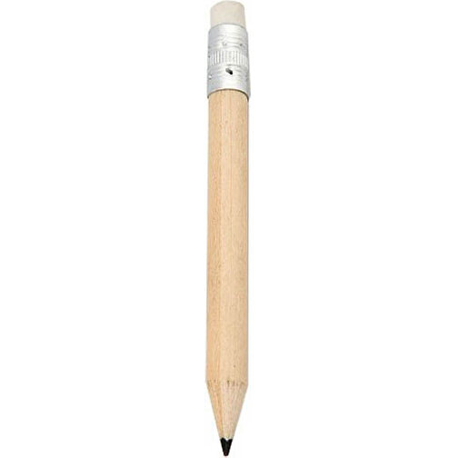 Bleistift MINIATURE , Holz, 10,00cm (Breite), Bild 1