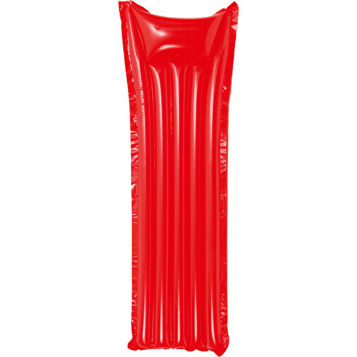 Luftmatratze PUMPER , rot, PVC, 55,00cm x 18,00cm x 170,00cm (Länge x Höhe x Breite), Bild 1