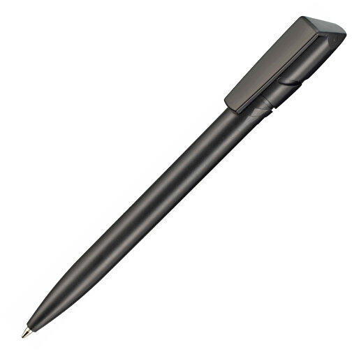 Kugelschreiber TWISTER , Ritter-Pen, schwarz, ABS-Kunststoff, 14,50cm (Länge), Bild 2