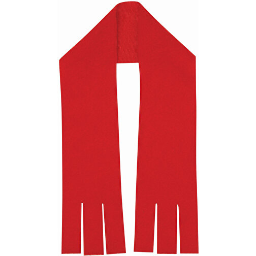 Plüsch-Eisbär LARS , rot, weiß, Polyester, 10,50cm x 24,00cm x 22,00cm (Länge x Höhe x Breite), Bild 4