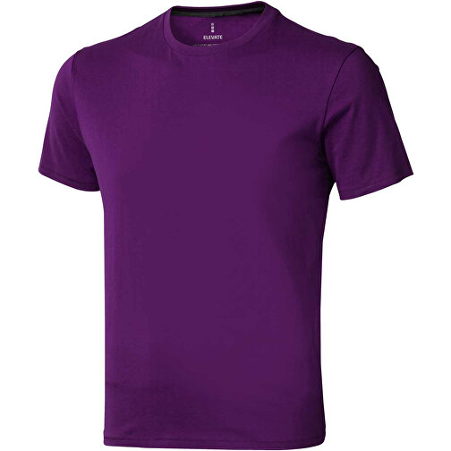 Nanaimo T-Shirt Für Herren , pflaume, Single jersey Strick 100% BCI Baumwolle, 160 g/m2, L, , Bild 1