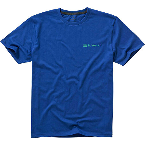 Nanaimo T-Shirt Für Herren , blau, Single jersey Strick 100% BCI Baumwolle, 160 g/m2, XL, , Bild 2