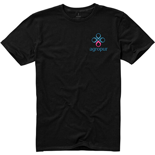 Nanaimo T-Shirt Für Herren , schwarz, Single jersey Strick 100% BCI Baumwolle, 160 g/m2, S, , Bild 4