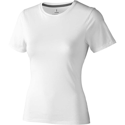 Nanaimo – T-Shirt Für Damen , weiß, Single jersey Strick 100% BCI Baumwolle, 160 g/m2, L, , Bild 1