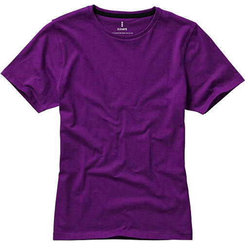 Nanaimo – T-Shirt Für Damen , pflaume, Single jersey Strick 100% BCI Baumwolle, 160 g/m2, S, , Bild 7