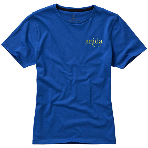Nanaimo – T-Shirt Für Damen , blau, Single jersey Strick 100% BCI Baumwolle, 160 g/m2, M, , Bild 4