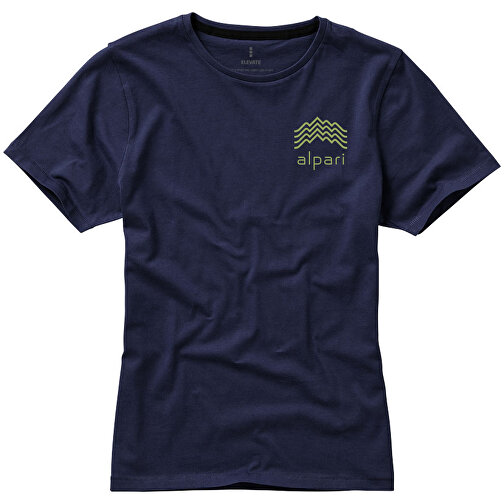 Nanaimo – T-Shirt Für Damen , navy, Single jersey Strick 100% BCI Baumwolle, 160 g/m2, M, , Bild 2