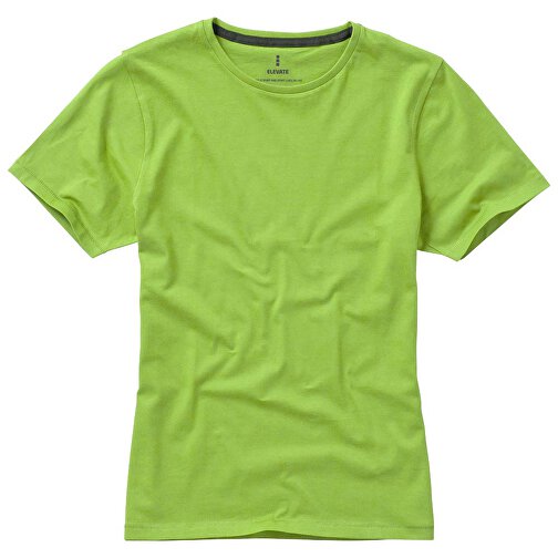 Nanaimo – T-Shirt Für Damen , apfelgrün, Single jersey Strick 100% BCI Baumwolle, 160 g/m2, M, , Bild 9