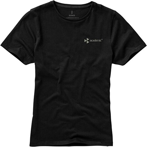 Nanaimo – T-Shirt Für Damen , schwarz, Single jersey Strick 100% BCI Baumwolle, 160 g/m2, S, , Bild 4