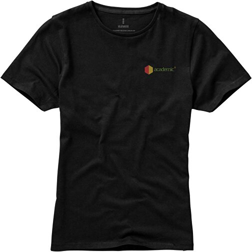 Nanaimo – T-Shirt Für Damen , schwarz, Single jersey Strick 100% BCI Baumwolle, 160 g/m2, XXL, , Bild 2