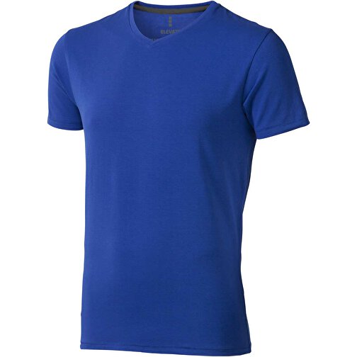 Kawartha T-Shirt Für Herren Mit V-Ausschnitt , Green Concept, blau, Single jersey Strick 95% Bio Baumwolle, 5% Elastan, 200 g/m2, XXXL, , Bild 1