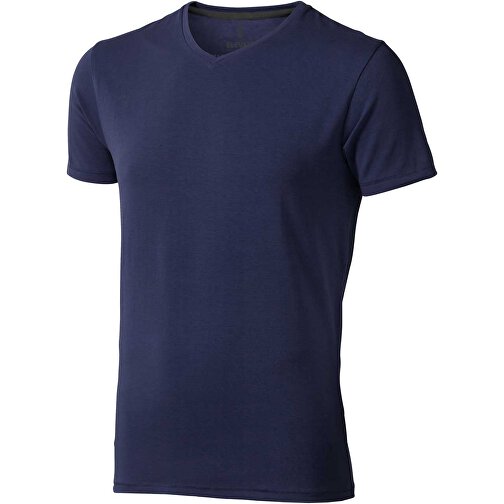 Kawartha T-Shirt Für Herren Mit V-Ausschnitt , Green Concept, navy, Single jersey Strick 95% Bio Baumwolle, 5% Elastan, 200 g/m2, S, , Bild 1