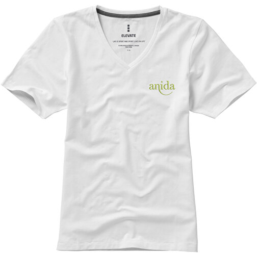 T-shirt Kawartha in tessuto biologico a manica corta da donna, Immagine 4