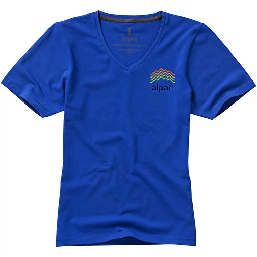 T-shirt Kawartha in tessuto organico a manica corta da donna, Immagine 2