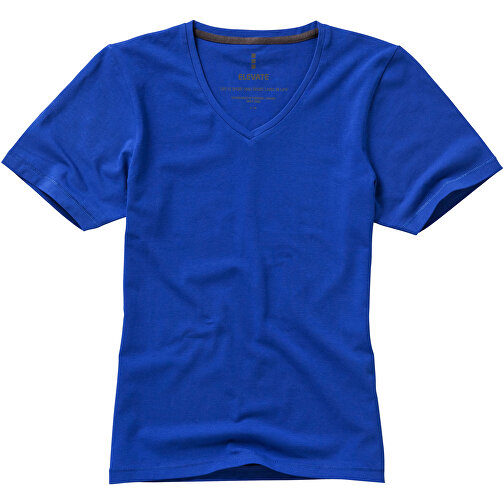 Kawartha T-Shirt Für Damen Mit V-Ausschnitt , Green Concept, blau, Single jersey Strick 95% Bio Baumwolle, 5% Elastan, 200 g/m2, S, , Bild 7