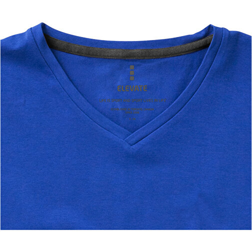 Kawartha T-Shirt Für Damen Mit V-Ausschnitt , Green Concept, blau, Single jersey Strick 95% Bio Baumwolle, 5% Elastan, 200 g/m2, L, , Bild 6