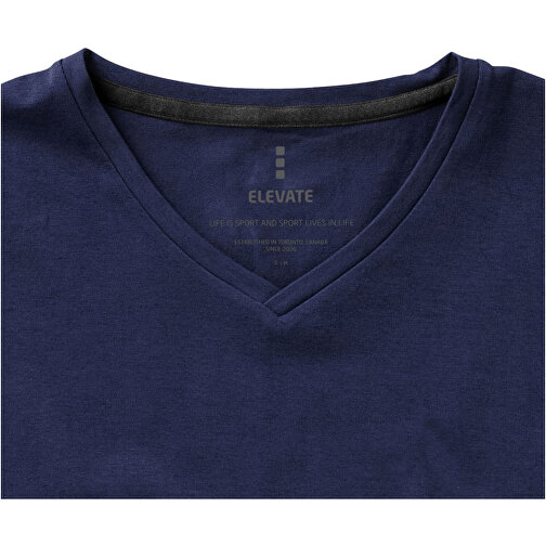 Kawartha T-Shirt Für Damen Mit V-Ausschnitt , Green Concept, navy, Single jersey Strick 95% Bio Baumwolle, 5% Elastan, 200 g/m2, L, , Bild 7