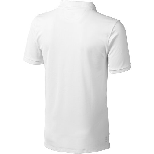 Calgary Poloshirt Für Herren , weiß, Piqué Strick 100% BCI Baumwolle, 200 g/m2, XXXL, , Bild 4