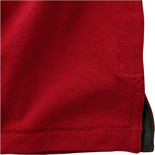 Calgary Poloshirt Für Herren , rot, Piqué Strick 100% BCI Baumwolle, 200 g/m2, S, , Bild 5