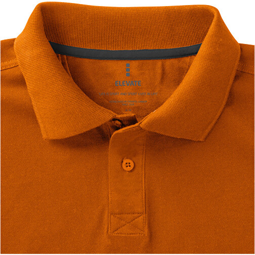 Calgary Poloshirt Für Herren , orange, Piqué Strick 100% BCI Baumwolle, 200 g/m2, L, , Bild 5