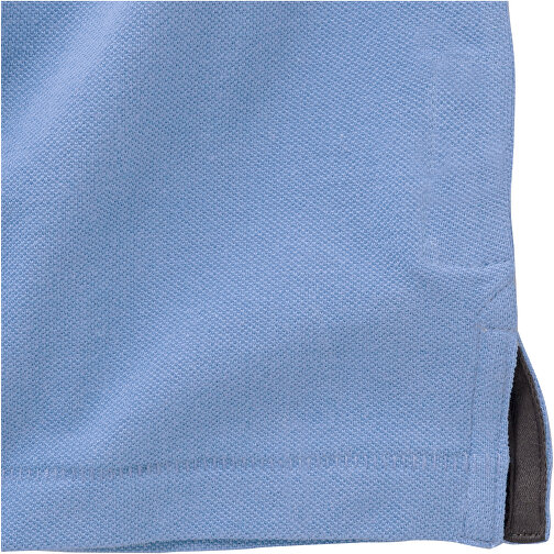 Calgary Poloshirt Für Herren , hellblau, Piqué Strick 100% BCI Baumwolle, 200 g/m2, S, , Bild 4