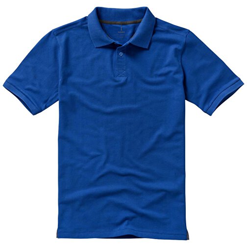 Calgary Poloshirt Für Herren , blau, Piqué Strick 100% BCI Baumwolle, 200 g/m2, L, , Bild 19