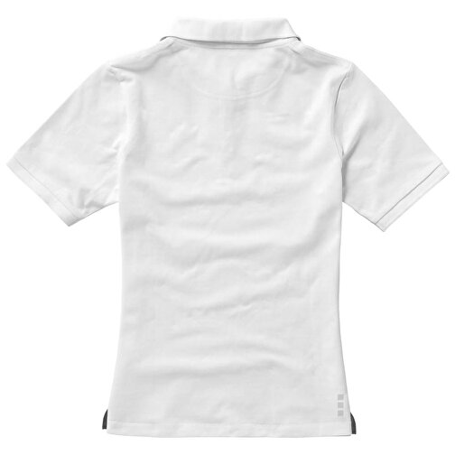 Calgary Poloshirt Für Damen , weiss, Piqué Strick  Baumwolle, 200 g/m2, M, , Bild 9
