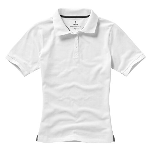 Calgary Poloshirt Für Damen , weiß, Piqué Strick  Baumwolle, 200 g/m2, XL, , Bild 10