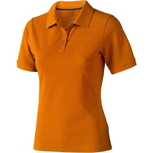 Calgary Poloshirt Für Damen , orange, Piqué Strick  Baumwolle, 200 g/m2, M, , Bild 1