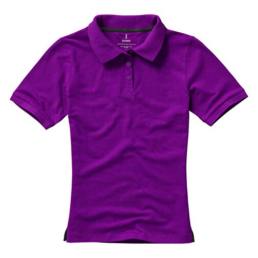 Calgary Poloshirt Für Damen , pflaume, Piqué Strick  Baumwolle, 200 g/m2, XL, , Bild 10