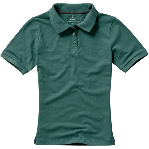 Calgary Poloshirt Für Damen , waldgrün, Piqué Strick  Baumwolle, 200 g/m2, L, , Bild 3