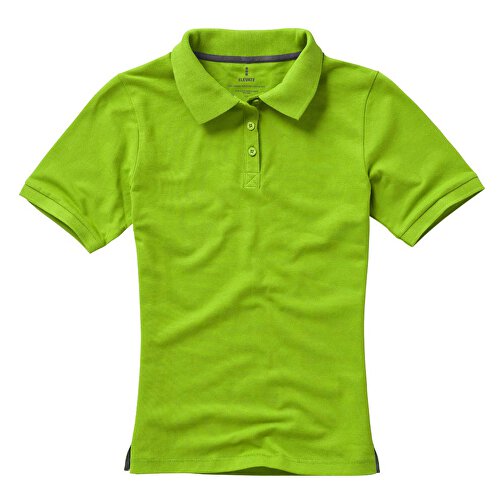 Calgary Poloshirt Für Damen , apfelgrün, Piqué Strick  Baumwolle, 200 g/m2, S, , Bild 12