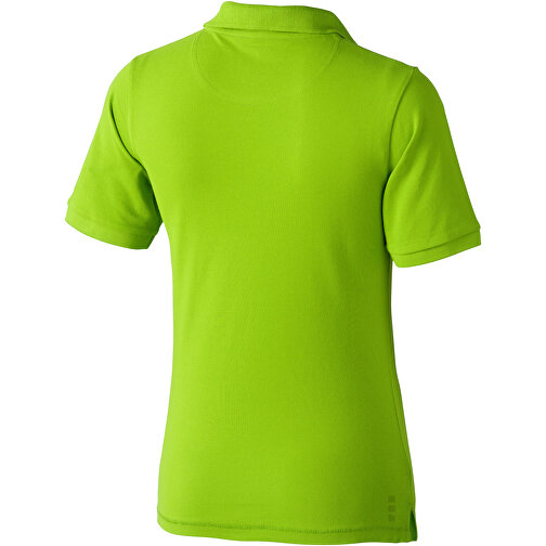 Calgary Poloshirt Für Damen , apfelgrün, Piqué Strick  Baumwolle, 200 g/m2, M, , Bild 2