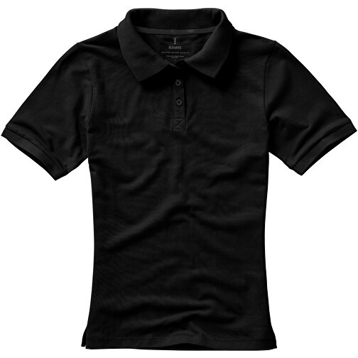 Calgary Poloshirt Für Damen , schwarz, Piqué Strick  Baumwolle, 200 g/m2, S, , Bild 26