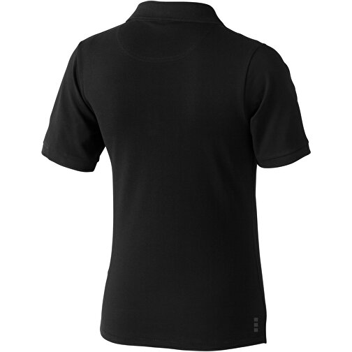 Calgary Poloshirt Für Damen , schwarz, Piqué Strick  Baumwolle, 200 g/m2, XXL, , Bild 2