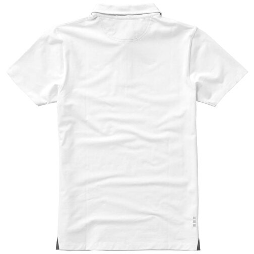 Markham Stretch Poloshirt Für Herren , weiß, Double Pique Strick 5% Elastan, 95% BCI Baumwolle, 200 g/m2, S, , Bild 21