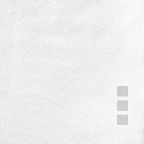 Markham Stretch Poloshirt Für Herren , weiß, Double Pique Strick 5% Elastan, 95% BCI Baumwolle, 200 g/m2, M, , Bild 5