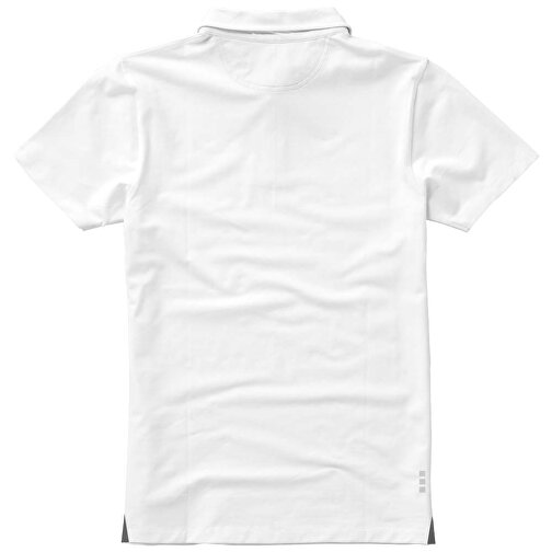Markham Stretch Poloshirt Für Herren , weiß, Double Pique Strick 5% Elastan, 95% BCI Baumwolle, 200 g/m2, XXXL, , Bild 18