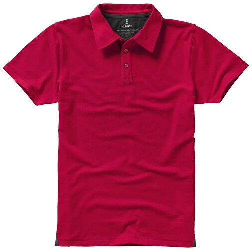 Markham Stretch Poloshirt Für Herren , rot, Double Pique Strick 5% Elastan, 95% BCI Baumwolle, 200 g/m2, S, , Bild 11