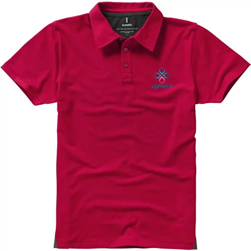 Polo stretch manches courtes pour hommes Markham, Image 4