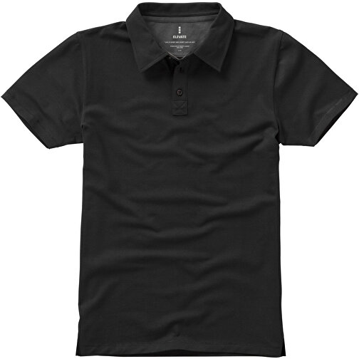 Markham Stretch Poloshirt Für Herren , schwarz, Double Pique Strick 5% Elastan, 95% BCI Baumwolle, 200 g/m2, XL, , Bild 7
