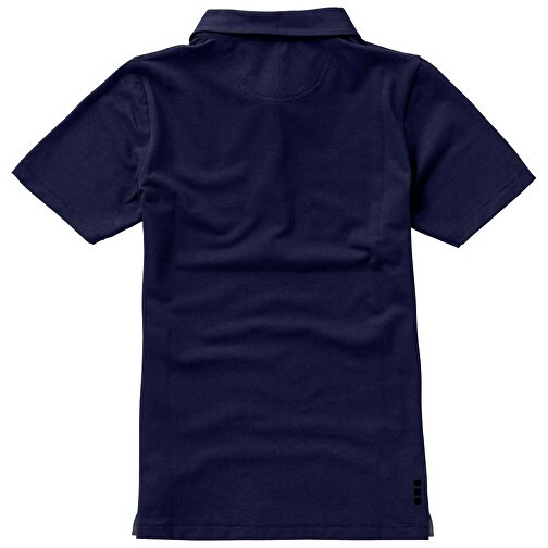 Markham Stretch Poloshirt Für Damen , navy, Double Pique Strick 5% Elastan, 95% BCI Baumwolle, 200 g/m2, S, , Bild 9