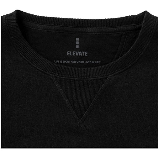 Surrey Sweatshirt Mit Rundhalsausschnitt Unisex , schwarz, Strick 20% Polyester, 80% BCI Baumwolle, 300 g/m2, XS, , Bild 4