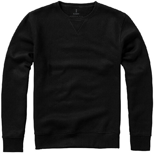 Surrey Sweatshirt Mit Rundhalsausschnitt Unisex , schwarz, Strick 20% Polyester, 80% BCI Baumwolle, 300 g/m2, XXL, , Bild 1