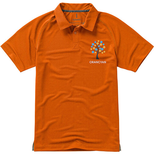 Ottawa Poloshirt Cool Fit Für Herren , orange, Piqué Strick mit Cool Fit Finish 100% Polyester, 220 g/m2, L, , Bild 2