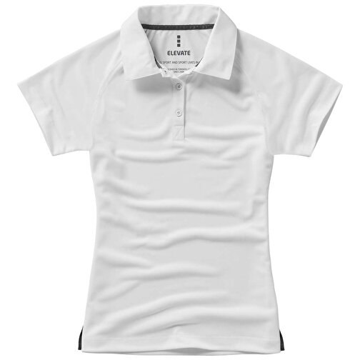 Ottawa Poloshirt Cool Fit Für Damen , weiß, Piqué Strick mit Cool Fit Finish 100% Polyester, 220 g/m2, S, , Bild 12