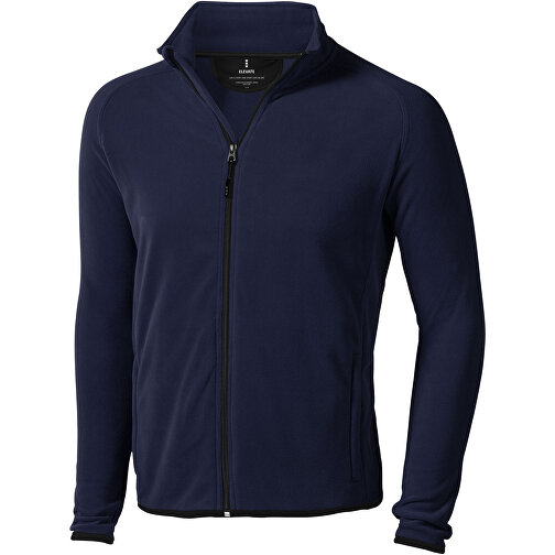 Brossard Fleecejacke Für Herren , navy, Microfleece 100% Polyester, 190 g/m2, XXL, , Bild 1