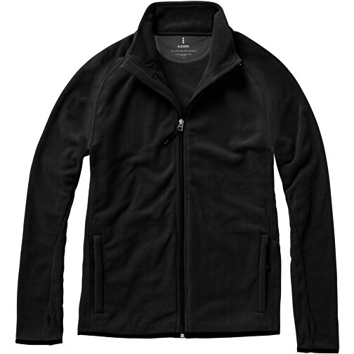 Brossard Fleecejacke Für Herren , schwarz, Microfleece 100% Polyester, 190 g/m2, L, , Bild 7