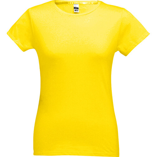 THC SOFIA. Tailliertes Damen-T-Shirt , gelb, 100% Baumwolle, M, 62,00cm x 44,00cm (Länge x Breite), Bild 1