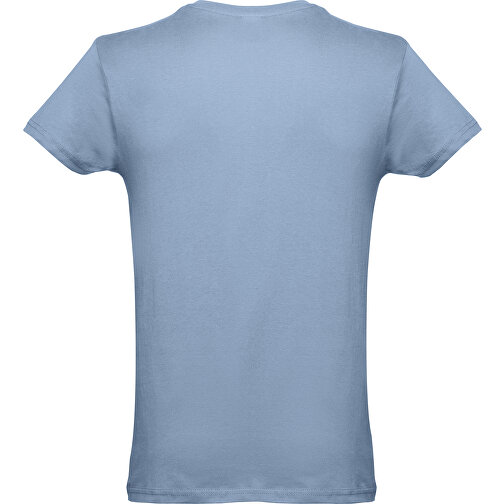 THC LUANDA. Herren-T-Shirt Aus Baumwolle Im Schlauchformat , pastellblau, 100% Baumwolle, XS, 67,00cm x 47,00cm (Länge x Breite), Bild 2